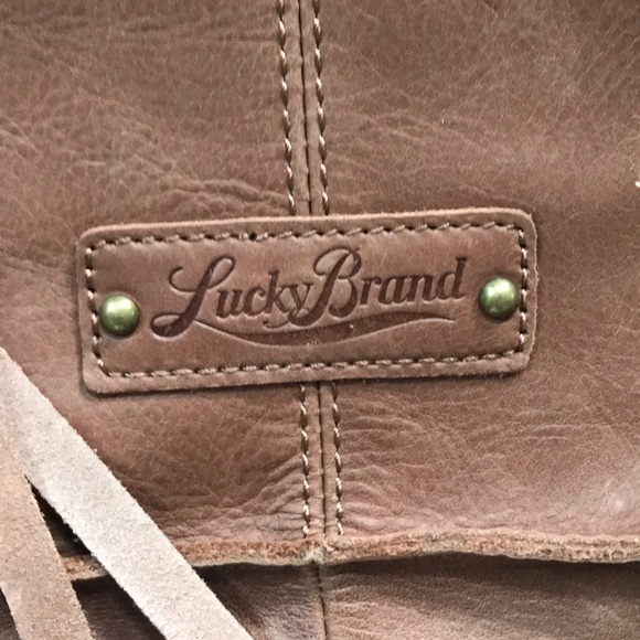 Lucky Brand brown leather bag - Picture 4 of 16